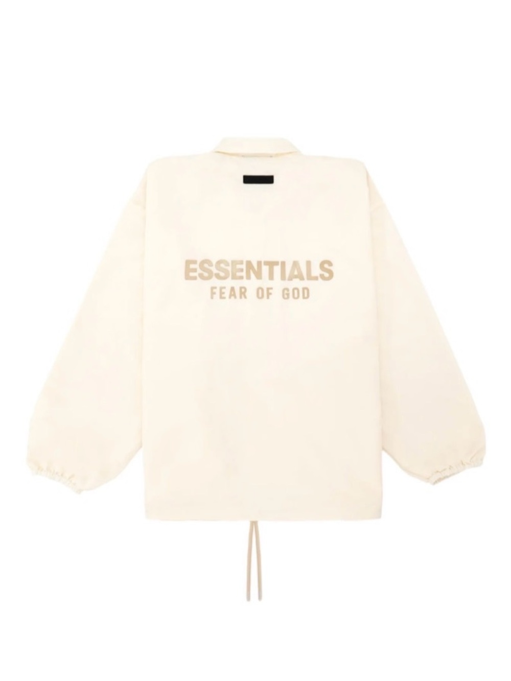 Fear of God Essentials Cream Coach Jacket 2xL